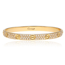 CARTIER Love Bracelet Diamond Pave