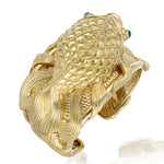 DAVID WEBB Repoussé Koi Cuff