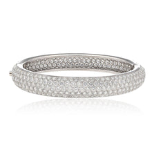 CARTIER Platinum and Diamond Bangle
