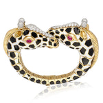 DAVID WEBB 'Twin Giraffe' Bracelet