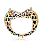 DAVID WEBB 'Twin Giraffe' Bracelet