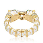 DAVID WEBB 'Double Head Lion' Bracelet