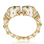 DAVID WEBB 'Double Head Lion' Bracelet