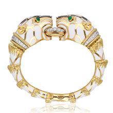 DAVID WEBB 'Double Head Lion' Bracelet
