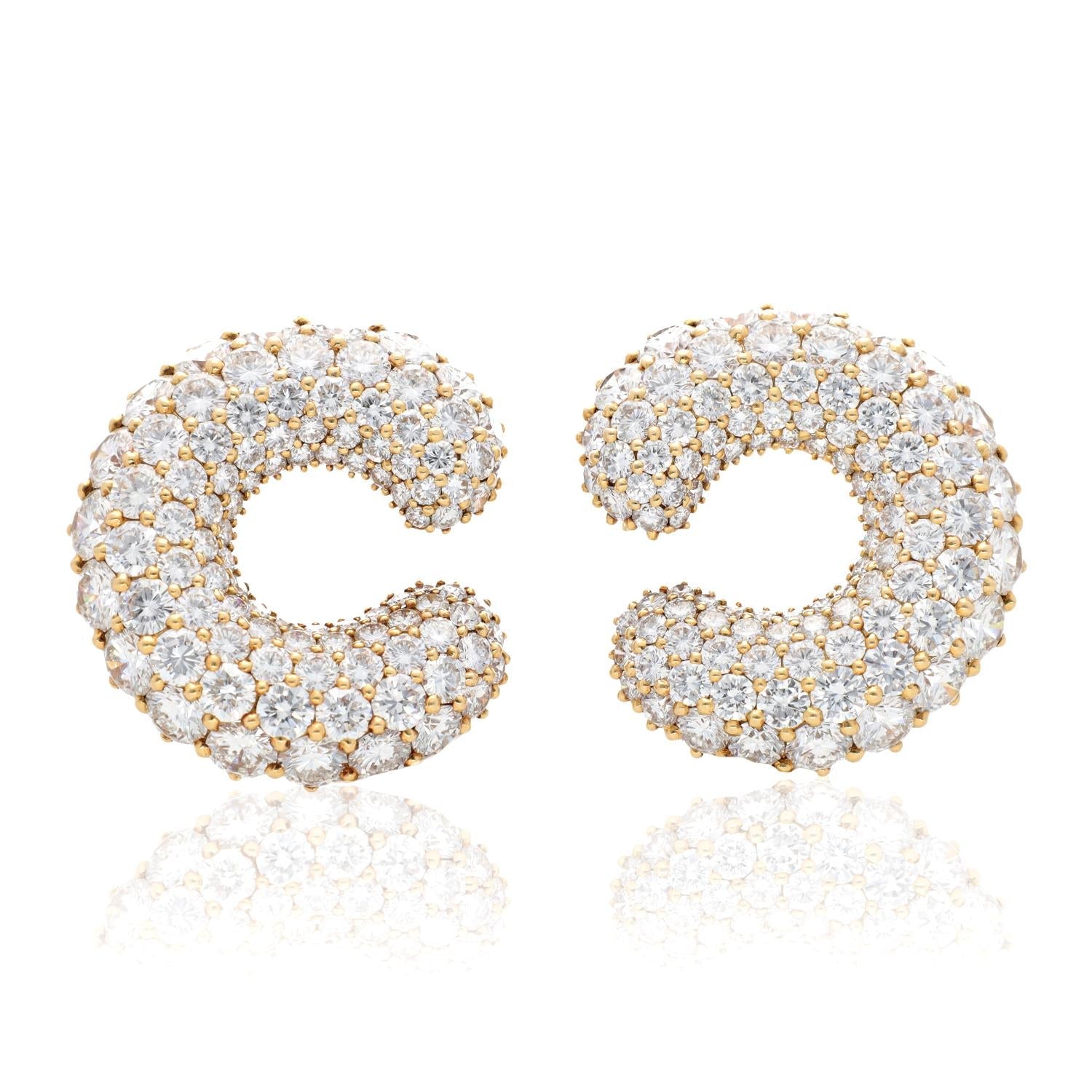 CARTIER Diamond Earrings