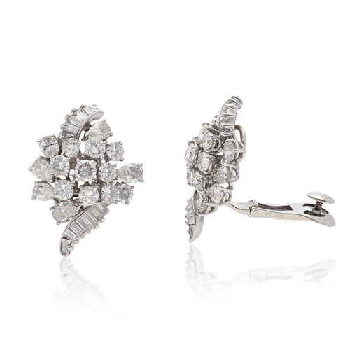 CARTIER Cascading Cluster Earrings