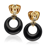 DAVID WEBB Kallisto Oval Earrings