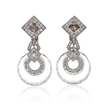DAVID WEBB 'Midnight' Ear Clips