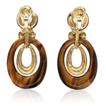 DAVID WEBB -Ram's Head Double Hoop Earrings