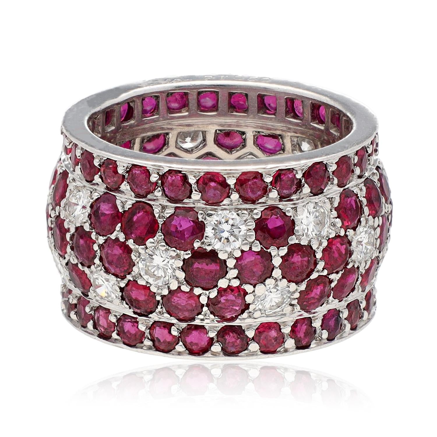 CARTIER Ruby and Diamond 'Nigeria' Ring