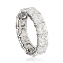 HARRY WINSTON Platinum Emerald-Cut Diamond Wedding Band