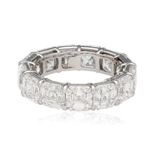 HARRY WINSTON Platinum Emerald-Cut Diamond Wedding Band