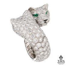 CARTIER Double Panthere Lakarda 18k Gold Diamond Ring