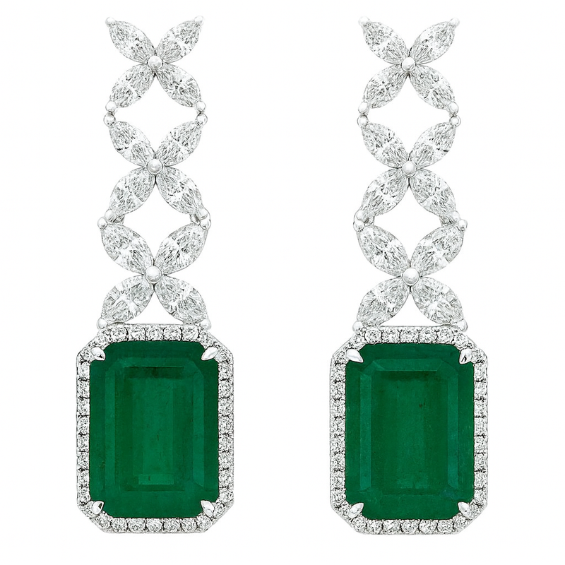 EE055462 - 18KW/12.6G 2EMER-29.04CT 24MQ-4.47CT 68RD-0.88CT