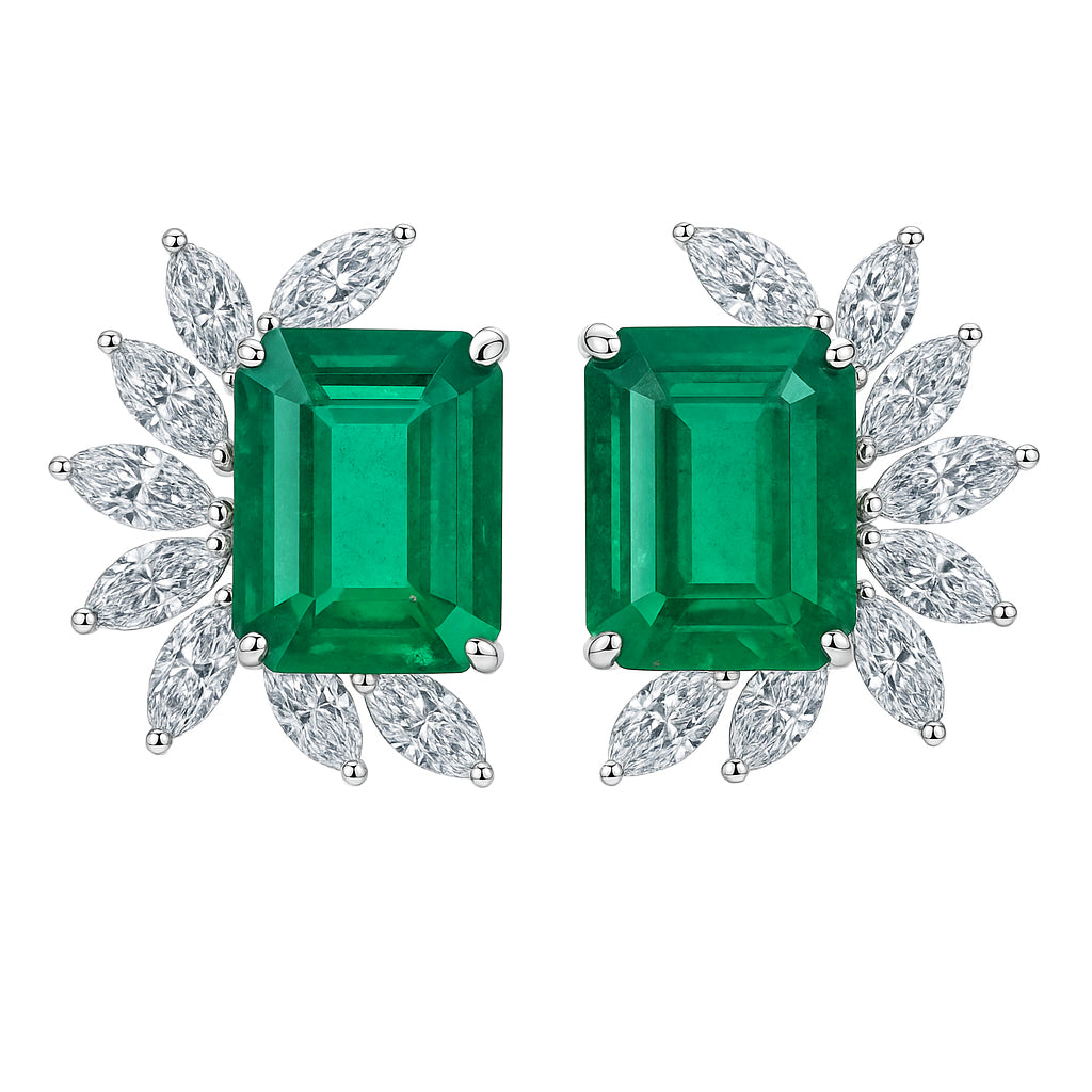 EE055831 - 18KW/5.5G 2EMER-6.69CT 16SIDE-1.74CT 0RD-0.00CT