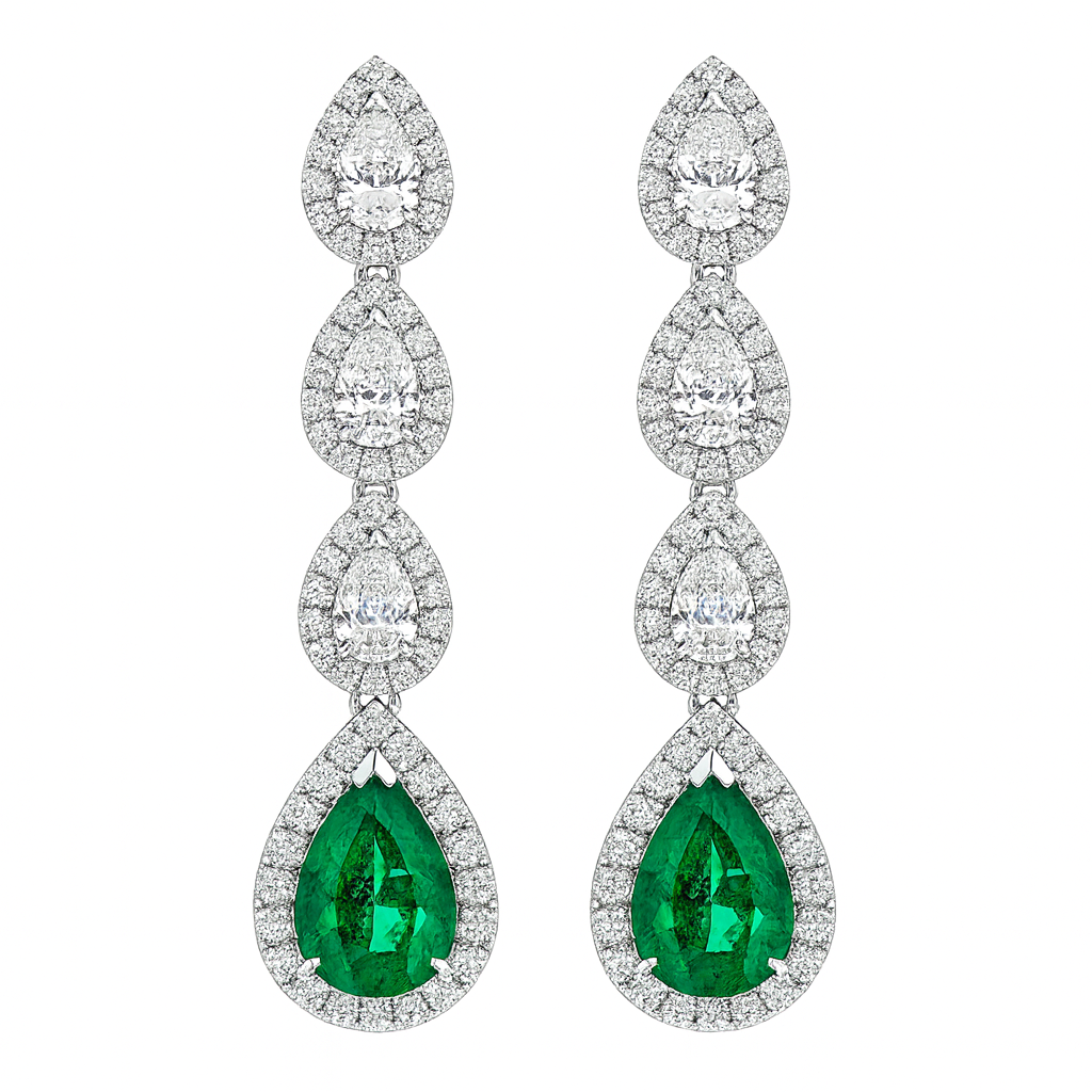 EE056799 - 18KW/7.6G 2EMER-4.21CT 6PR-1.30CT 108RD-1.39CT