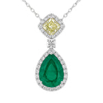 EP055784 - 18KWY/4.2G 1EMER-5.53CT 1YD-1.20CT 45RD-0.64CT