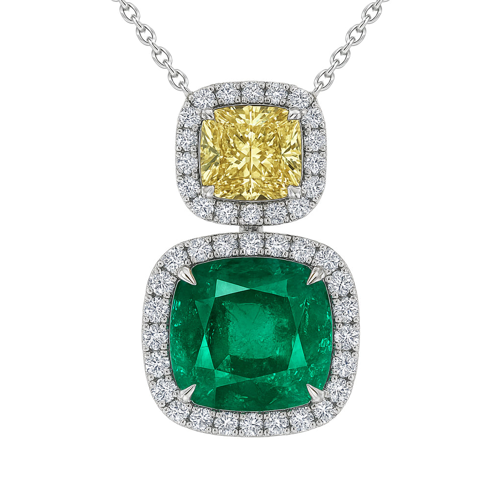 EP056391 - 18KWY/4.7G 1EMER-6.28CT 1YD-1.37CT 44RD-0.64CT