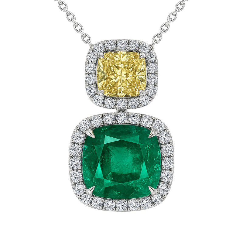 EP056391 - 18KWY/4.7G 1EMER-6.28CT 1YD-1.37CT 44RD-0.64CT