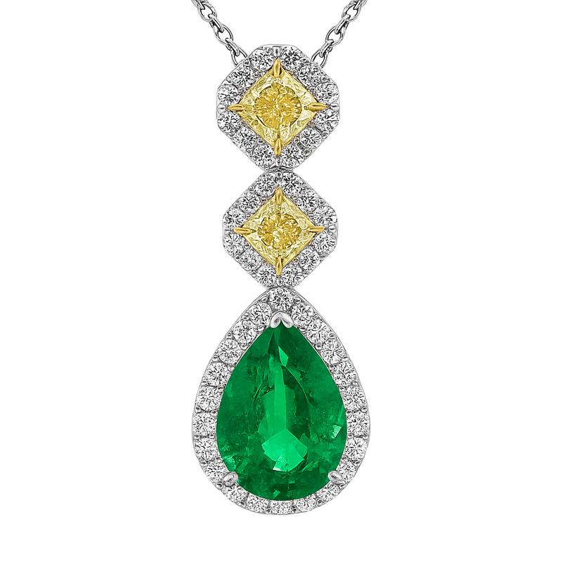 EP056834 - 18KWY/3.1G 1EMER-3.46CT 2YD-1.00CT 44RD-0.78CT