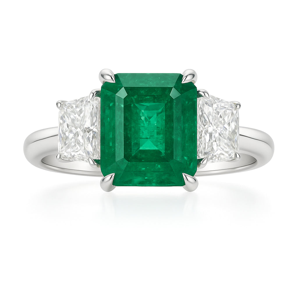 ER056247 - 18KW/3.8G 1EMER-2.79CT 2SIDES-1.01CT