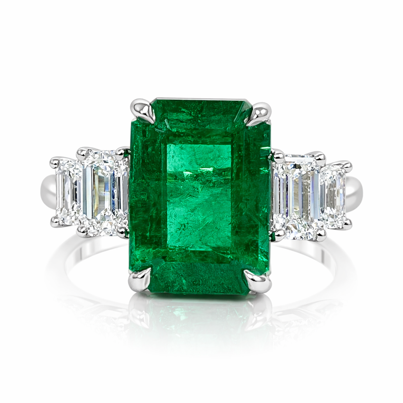 ER056702 - PLAT 1EMER-5.32CT 4EC-1.17CT