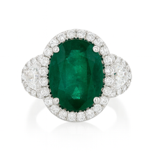 ER056722 - 18KW/6.9G 1EMER-7.11CT 2HM-0.63CT 42RD-0.67CT