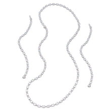 N054300 - 18KW 576BD-13.45CT 480RD-5.65CT 36-INCH 2-BRACELETS