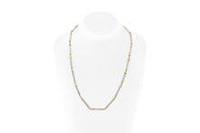 Vintage 1980s Fred Paris Two-Toned Chain Necklace