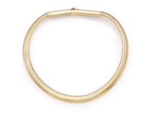 Vintage 1980s Forstner Gold Gooseneck Necklace