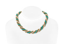 Vintage 1960s Van Cleef & Arpels Turquoise and Pearls Twist Set