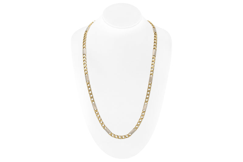 Vintage 1970s Bvlgari Cuban Link Chain Necklace