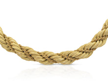 Vintage 1960s Tiffany & Co. Gold Rope Collar Necklace