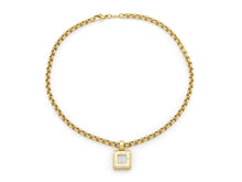 Chopard Happy Diamonds Square Pendant Necklace