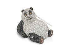 De Grisogono 12.18 Carat Diamond Panda Brooch Pendant