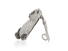 De Grisogono 12.18 Carat Diamond Panda Brooch Pendant