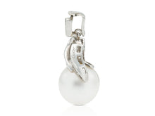 Vintage 1980s Cartier Pearl and Diamond Pendant