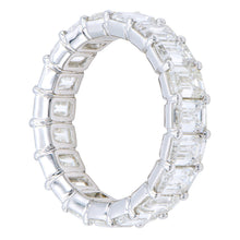 R054422 - 18K White Gold Emerald Cut Eternity Diamond 3/8 CT Each