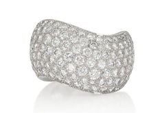 Cartier Diamond Wave Ring