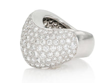 Cartier Diamond Wave Ring