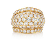 Vintage 1990s Cartier Diamond Nigeria Ring