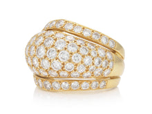 Vintage 1990s Cartier Diamond Nigeria Ring