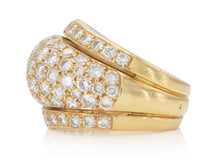 Vintage 1990s Cartier Diamond Nigeria Ring