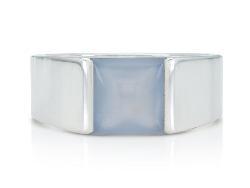 Vintage 2000s Cartier Moonstone Tank Ring