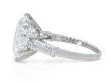 Vintage 1950s Van Cleef & Arpels 7.72 Carat Heart-Shaped Diamond Engagement Ring