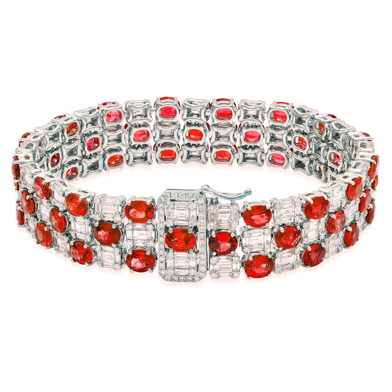 RB053876 - 18KW/37.0G 50RUBY-21.09CT 234RD-1.51CT 250BD-5.97CT
