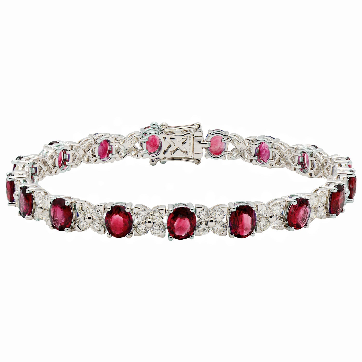RB053946 - 18KW/15.6G 17RUBY-9.31CT 68RD-3.97CT