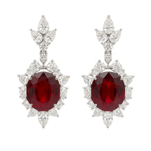 RE055227 - 18KW/8.9G 2RUBY-11.14CT 20PR-3.80CT 16RD-2.37CT GRS-PigeonBlood
