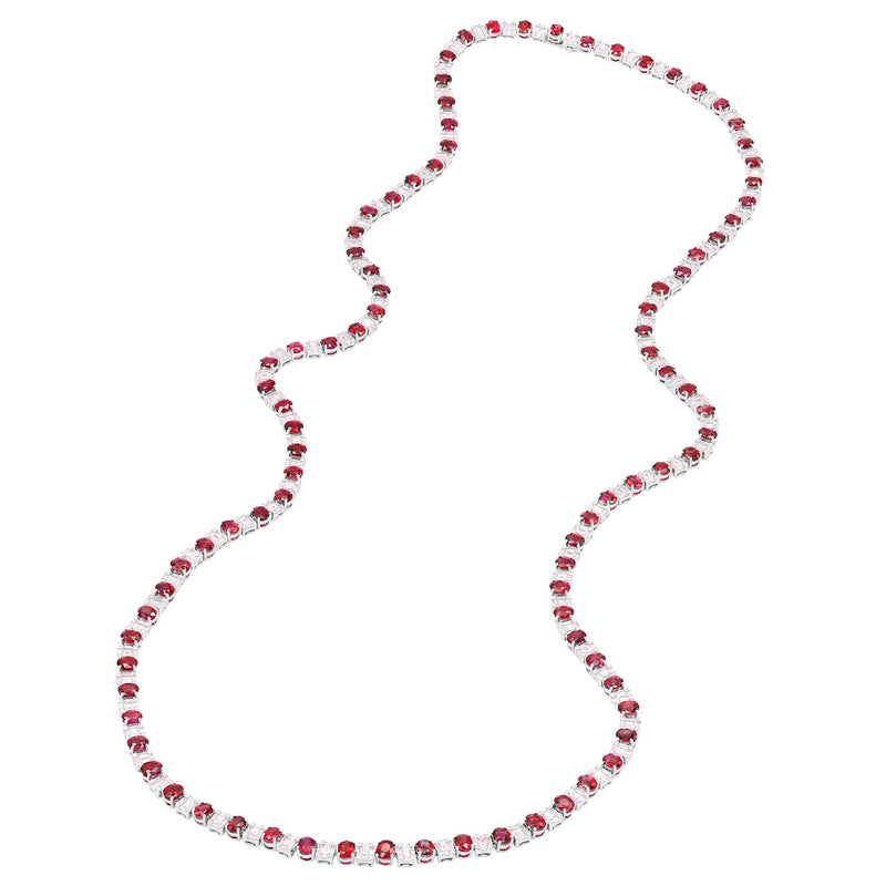 RN054212 - 18KW/59.3G 91RUBY-38.29CT 455BD-11.83CT 364RD-2.44CT