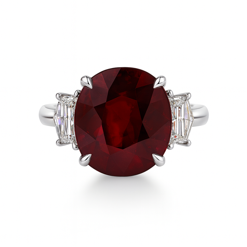 RR055204 - 18KW 1RUBY-6.06CT 2EPAUL-0.43CT GIA6224516390